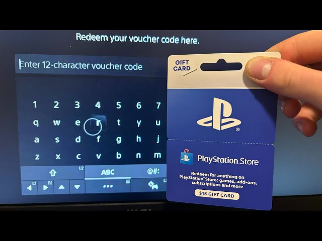 How to redeem playstation gift card