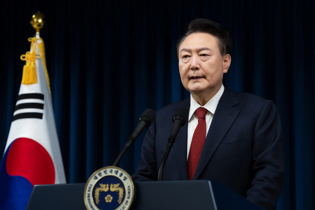 South Korea President arrested